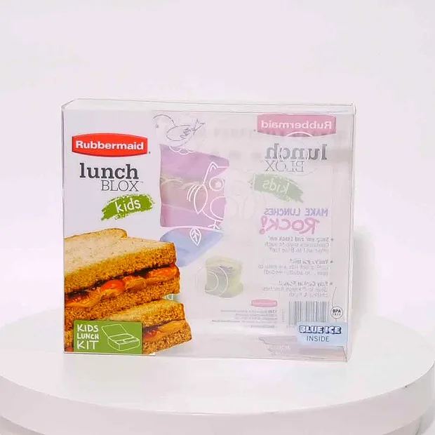 China Suppliers Custom Clear Printing PP Pet Plastic Packaging Box for Food Packaging 