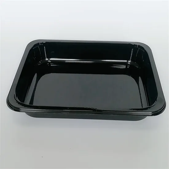 Hot Sell Disposable Cpet Ovenable Plastic Tray for Food 