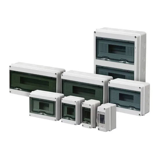 CE Ht Series IP65 Outdoor Waterproof Dustproof 2/3/5/8/12/15/18/24 Way Electrical Power Plastic MCB Junction Distribution Box 