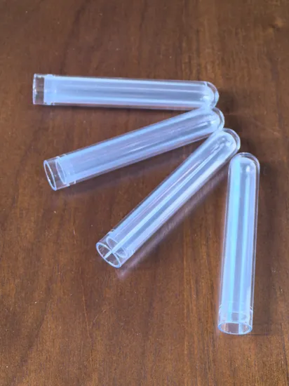 Pet Plastic Test Tube for Double