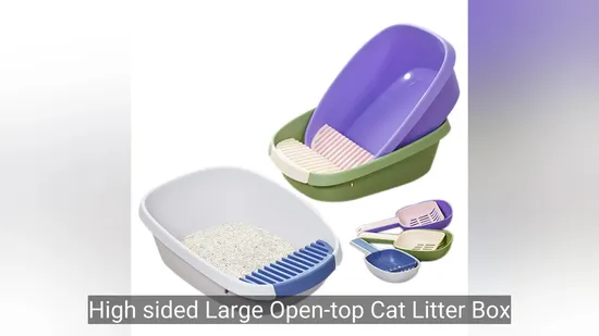 Assorted Colorful Box for Effortless Pet Litter Cleaning 