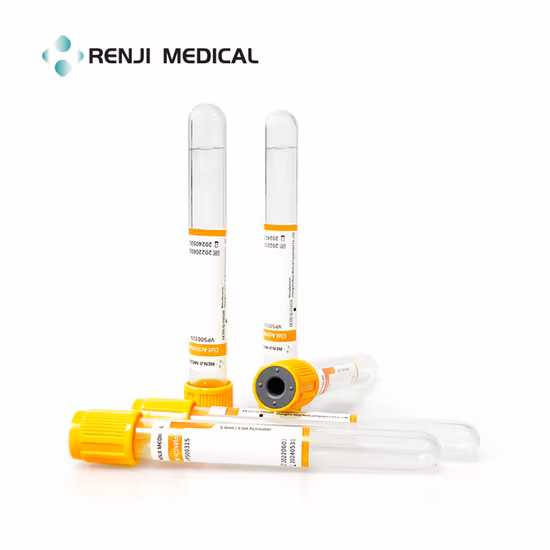 Disposable Mini PT Pet Serum No Additive ESR Heparin Lithium Vacuum Blood Collection Tube Price