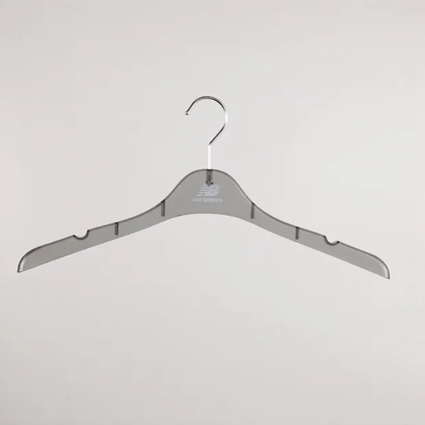 Garment Usage Material Friendly Cheap Black Plastic Clothes Hanger 