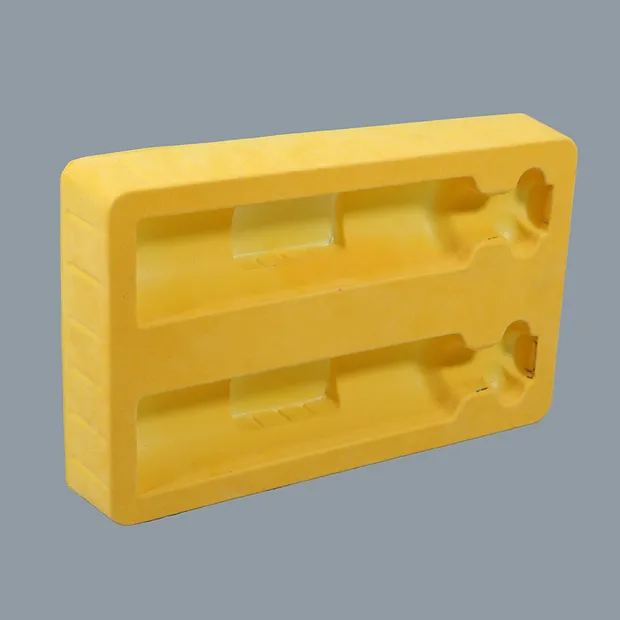 Custom Pet Black Flocking Plastic Blister Inside Tray for Toy Packaging
