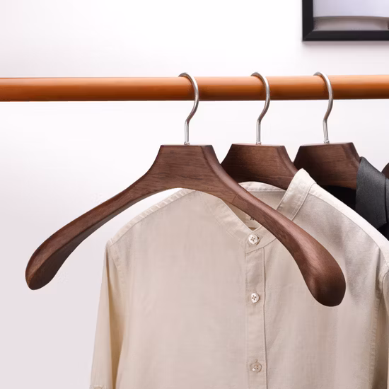 Wooden Wood Metal Cothes Garment Shirt Coat Pant Laundry Clothing Cloth Apparel Plastic Hanger