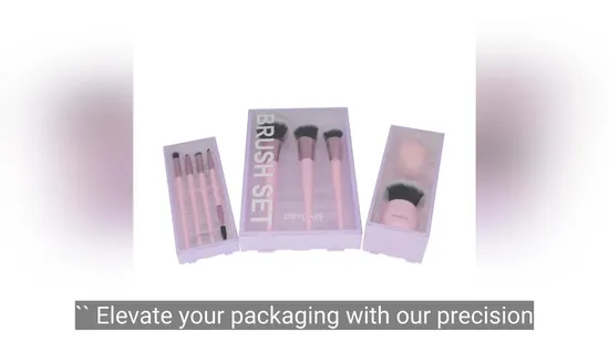 Cosmetics Packaging Flocking Blister Tray with Customized Model No. Sg031 