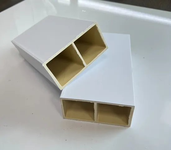 Wholesale Factory Supply Indoor Hollow Square WPC PVC Tubes