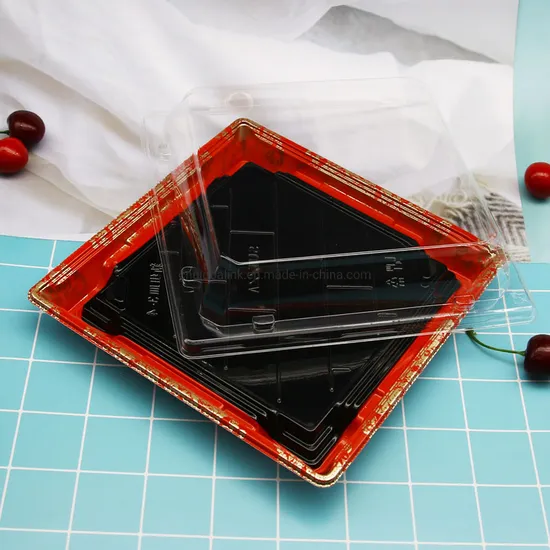 High Quality Plastic Pet Disposable Food/Sushi Tray Wholesale 