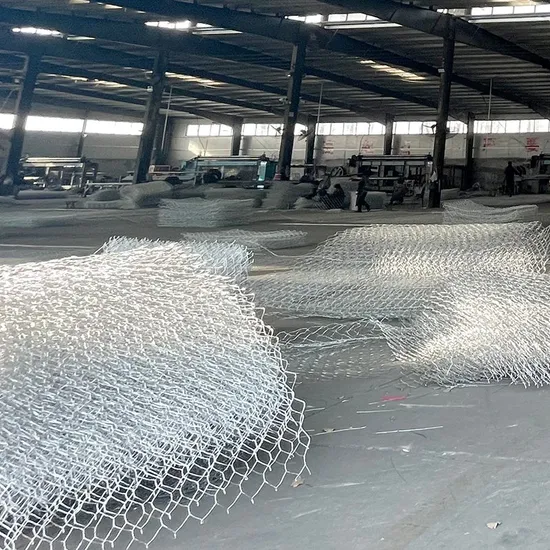 Hexagonal Wire Mesh Gabion Box PVC Coated Retaining Wall Gabion Box 