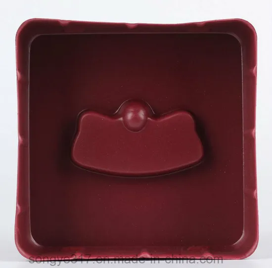 PS Flocking Plastic Tray Packing 
