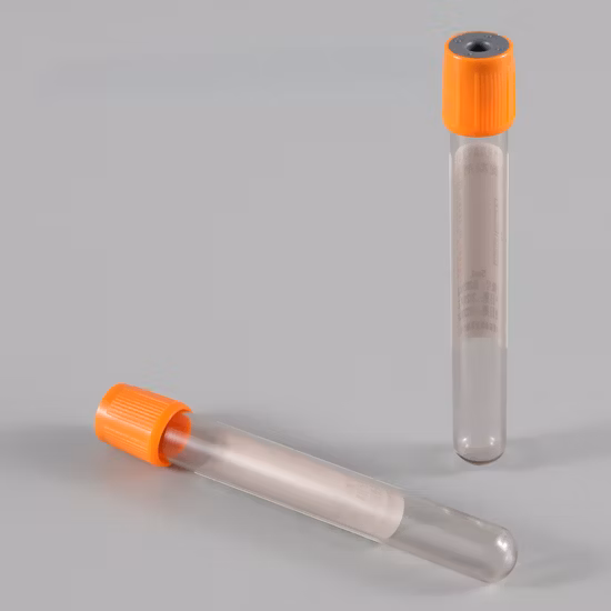 Medical Disposable Purple Cap Vacuum Blood Collection Pet Glass EDTA K2 K3 Tube