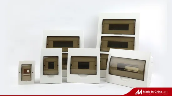 Surface Mount Flush Mount Outdoor/Indoor Cunsil Box 12ways MCB PVC Box ABS Distribution Panel Board Distribution Box Factory 