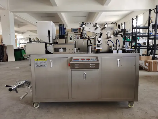 Fully Automatic Chocolate Jam Honey Cheese Liquid Butter Blister Thermoforming Filling Sealing Packaging Cutting Machine