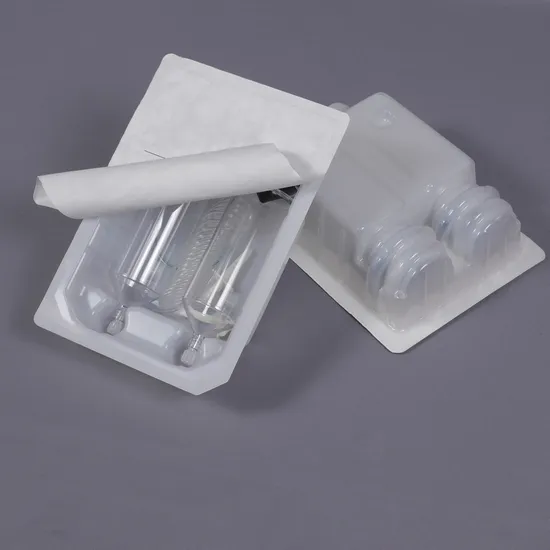 Sterilization Tray Medical Device Consumables Use Medical Blister Box Packaging 