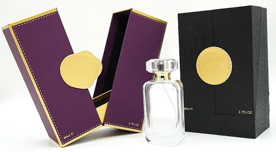 Wholesale China Factory Price Custom Logo Luxury Jewelry Gift Package PVC Window Cardboard Paper Box for Dubai 100ml Perfume 