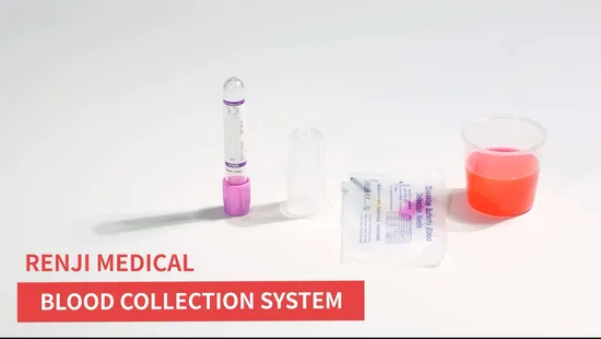 EDTA K2 K3 Glass Plastic Micro Gel ESR Clot Activator EDTA Vacuum Blood Collection Tube 