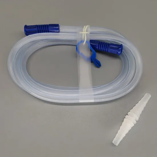 180cm Latex Free Medical PVC Suction Connecting Tube