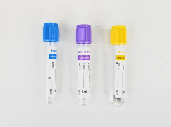 Disposable Medical Pet EDTA K2 K3 Vacuum Blood Collection Tube 