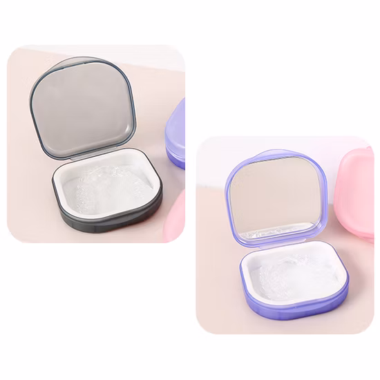 Orthodontic Invisible Braces Storage Plastic Dental Box