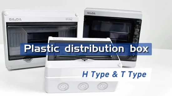 Waterproof Plastic Enclosure Plastic Distribution Box 