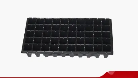 Hot Selling Reusable PS Plastic Seed Germination Tray 50, 72, 128, 200 Cells Seedling Plug Trays Seed Starting and Propagation 