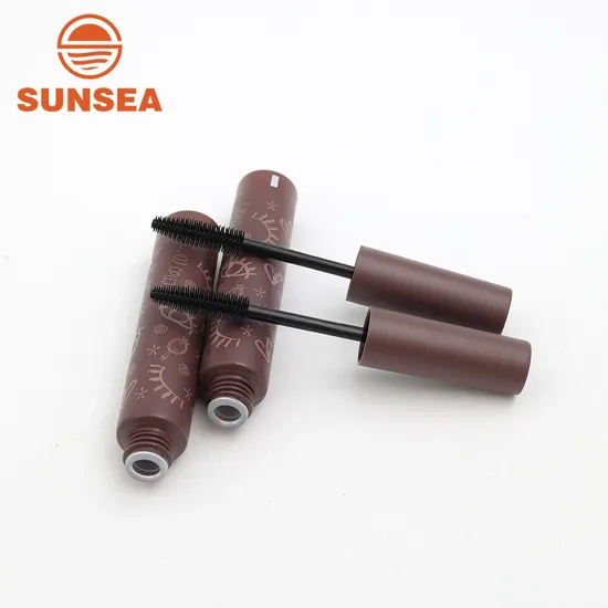 Transparent Cosmetic Plastic Soft Tube with Adjustable Length and Sealed Tail 